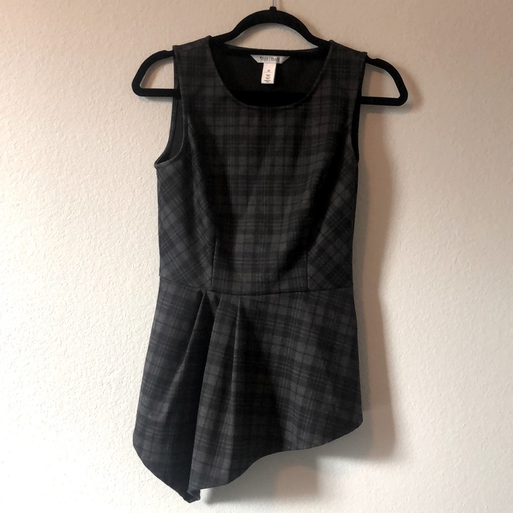 Asymmetrical White House Black Market top